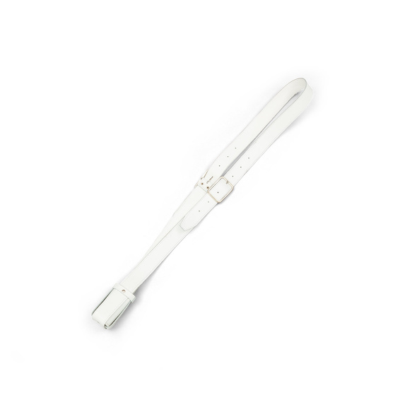 Tragegurt für Vereinsfahnen, weiß