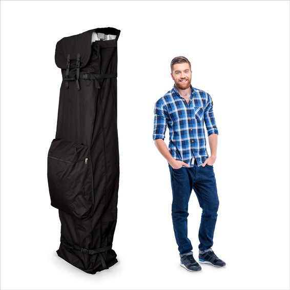 Trolleytasche 4 x 6 m - Größenvergleich