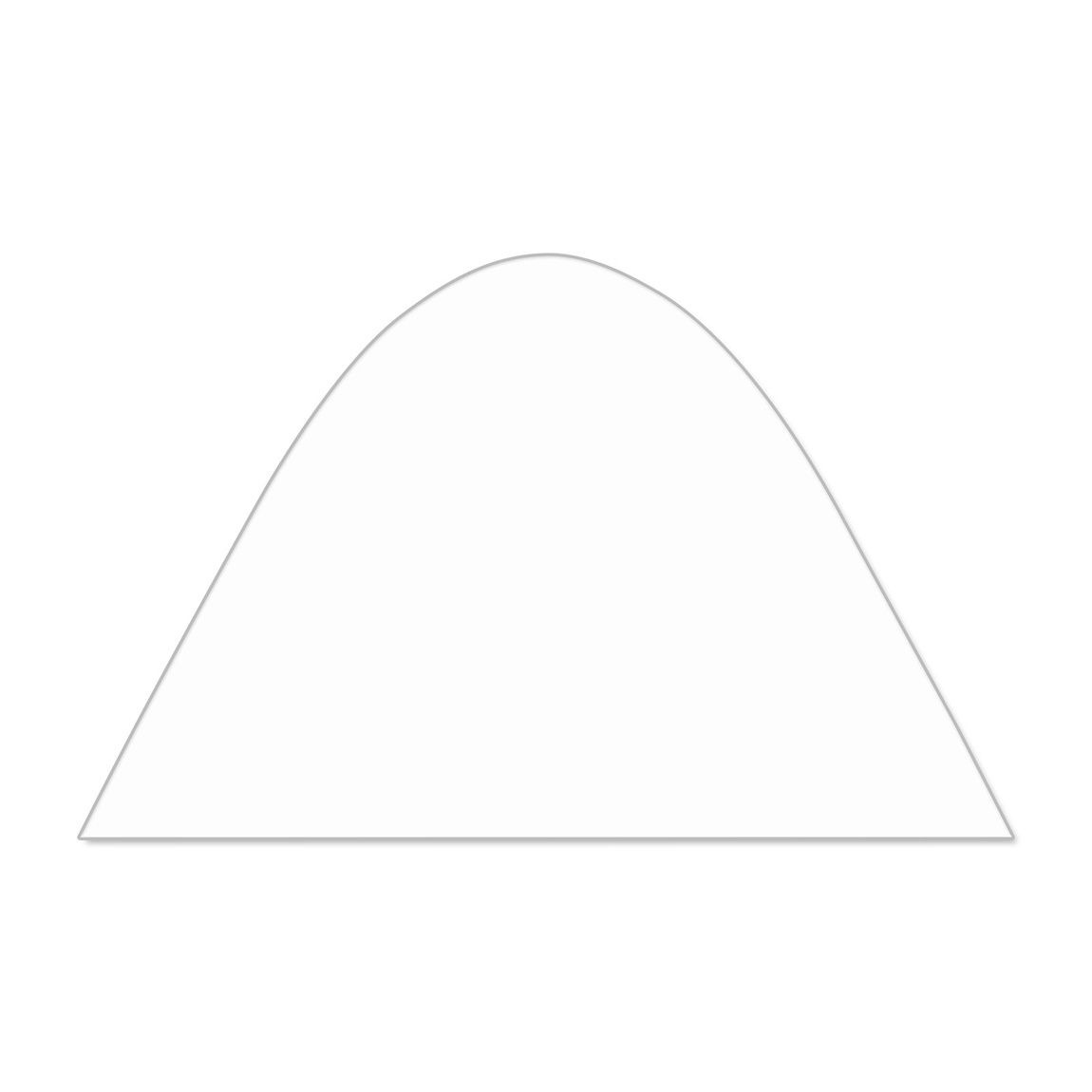 Vollwand Sternzelt, weiß, ohne Druck