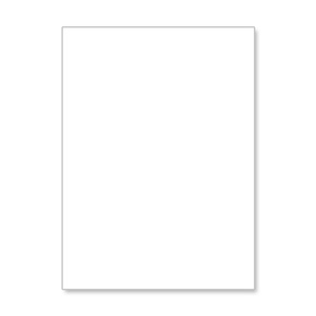 Vollwand Hexagon, weiß, Breite 1,5 m