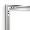 Wandrahmen Q-Frame®, Profil 15 mm, Detail Ecke