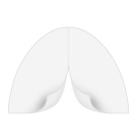 Wand Eventzelt Air mit Eingang durch Reißverschluss, weiß, ohne Druck