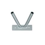 optionales Zubehör: Wandhalter 2-fach, ø 15 mm, für 2 Holzstäbe