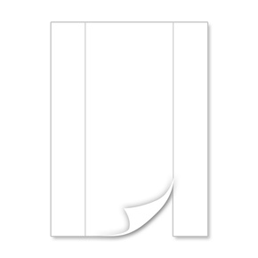 Wand Hexagon mit Tür, weiß, Breite 1,5 m