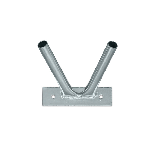 optionales Zubehör: Wandhalter 2-fach, ø 15 mm, für 2 Holzstäbe