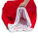 Weihnachtssack - Innenseite mit Vlies gefüttert