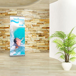 Roll Up Basic Breite 80 cm, als Orientierungshilfe in Bädern & Thermen
