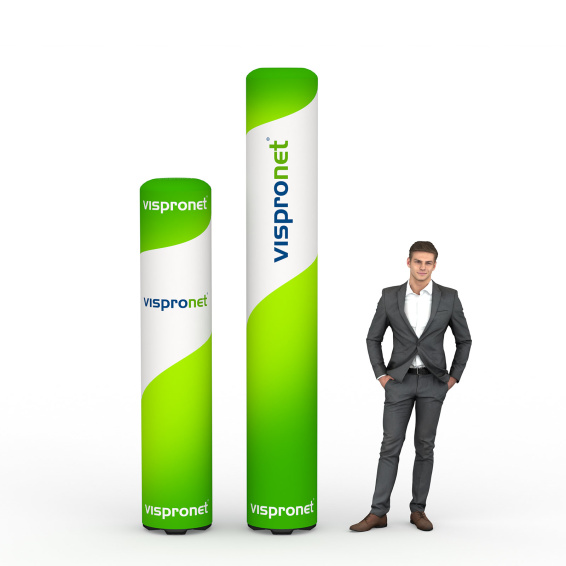 Werbesäule Air - perfekter Werbeträger für Messe, Promotion oder am PoS