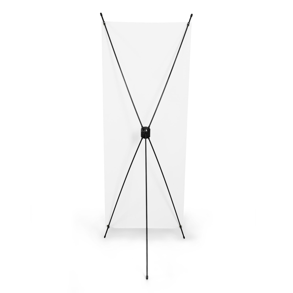 X-Banner Economy mit Druckteil - Rückseite