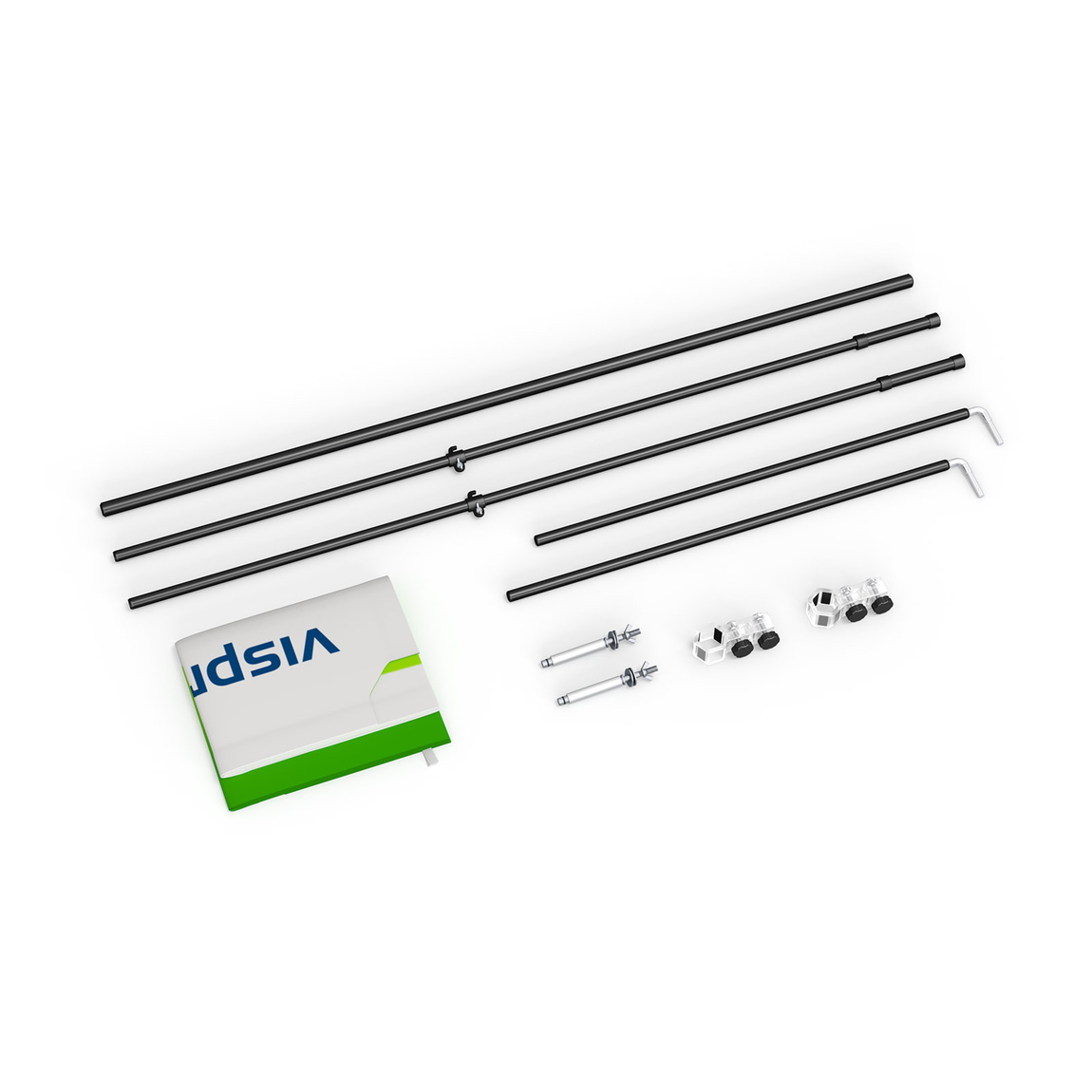 Werbebanner für Faltzelte Basic & Select - Lieferumfang