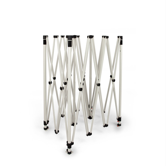 stabiles, faltbares Scherengittersystem als Stahl: sekundenschneller Aufbau