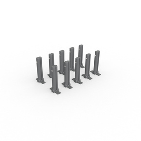 Zweifachverbinder - 10er-Set, Kederrahmen flex