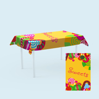 Tischdecken für Tische,  100 x 180 cm - Sweets