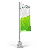 Mobiler Fahnenmast Gebläsemast
