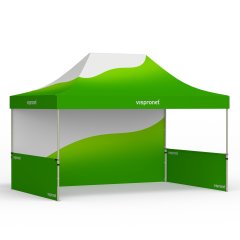 Faltzelt Basic 3x4,5 m, bis 4 Zeltwände