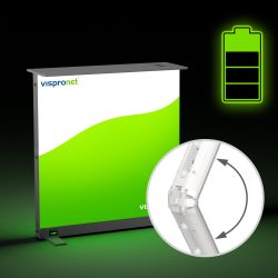 Messetheke Lightbox flex Akku
