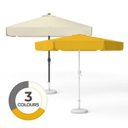 Einfarbige Sonnenschirme