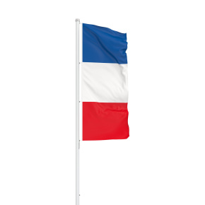 Frankreich Flagge Hochformat