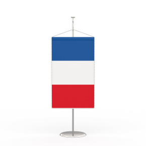 Frankreich Flagge Tischbanner