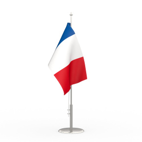 Frankreich Flagge Tischfahne