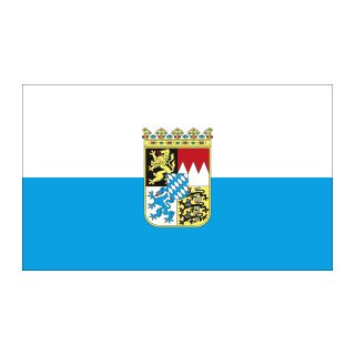 Wappenflagge Bayern