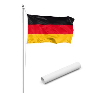 Fahnenmast Economy mit Deutschland Fahne