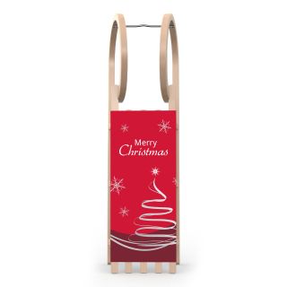 Hörnerschlitten Merry X-Mas