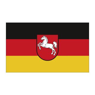 Landesflagge Niedersachsen