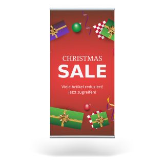 Stoffbanner Christmas Sale