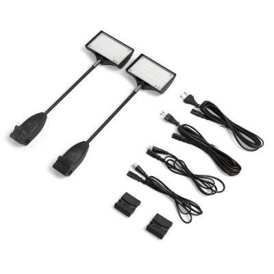 LED Spot, Alu, schwarz, für Pop Up Magnet