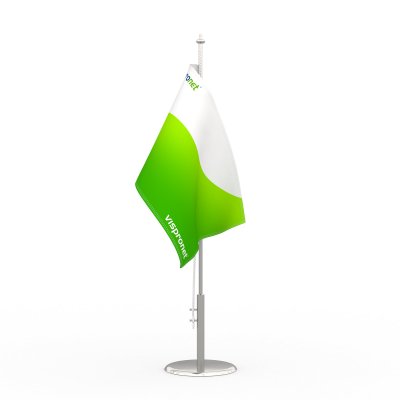 Tischfahne, bedruckt