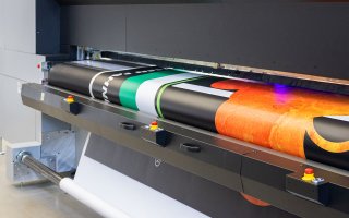 moderne Digitaldrucktechnik der Firma Durst
